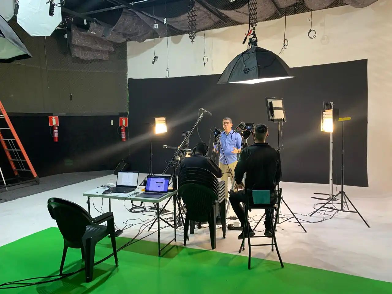 Bastidores de Operação Audiovisual